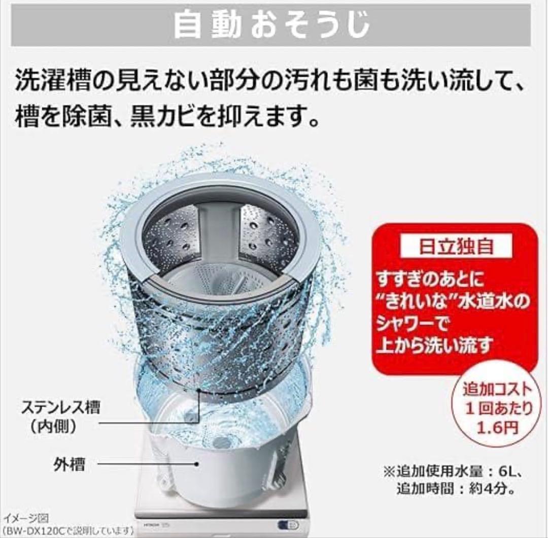 送料込み、設置費込み 日立ビートウォッシュBW-DV80C