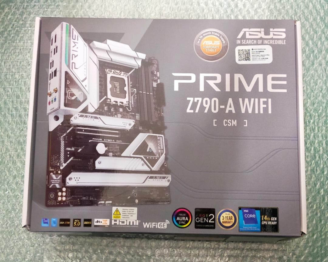 ジャンク ASUS製 PRIME Z790-A WIFI マザーボード