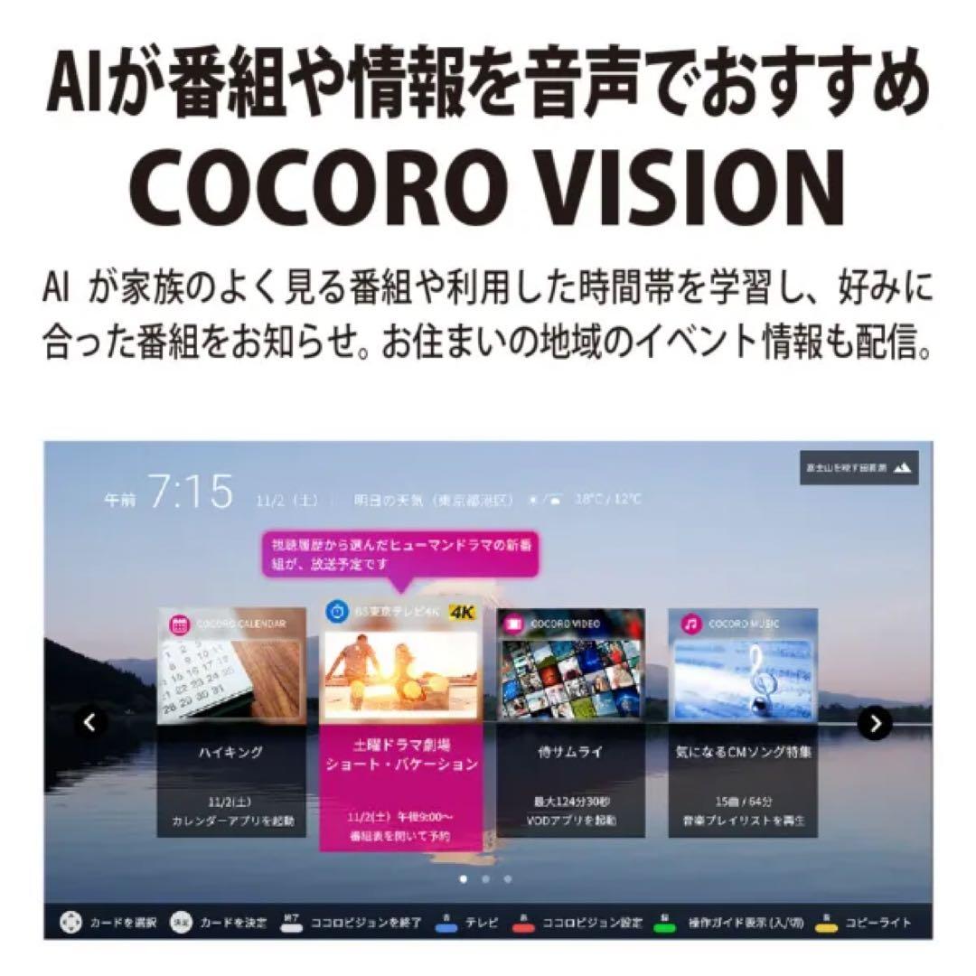 銀*丸様 有機ELテレビ SHARP AQUOS 4T-C48CQ1 48インチ