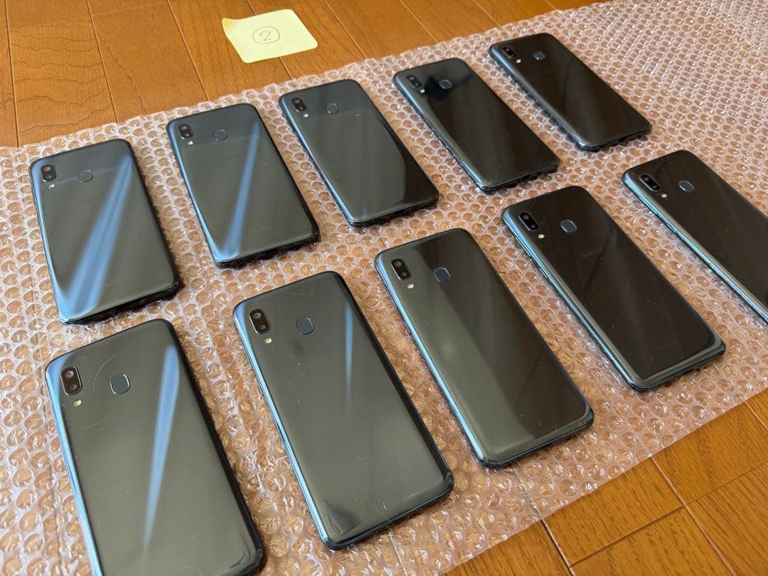 【可動品②】画面キズなしGalaxy A30 (au SCV43 )×10台