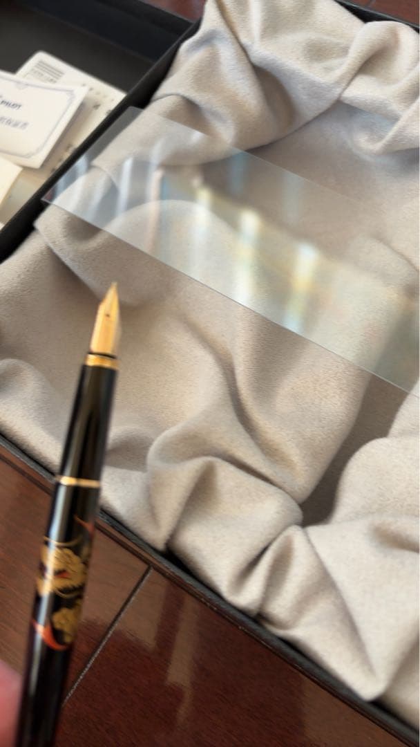 （新品）PILOT 万年筆 国光会 蒔絵 龍 14Kペン先