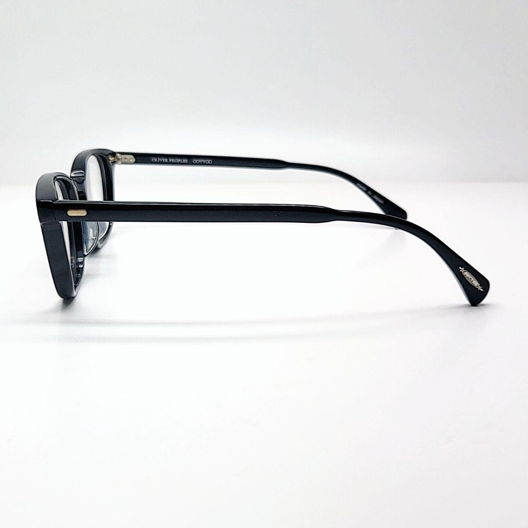 OLIVER PEOPLES SarverーLA ブラック ウェリントンメガネ