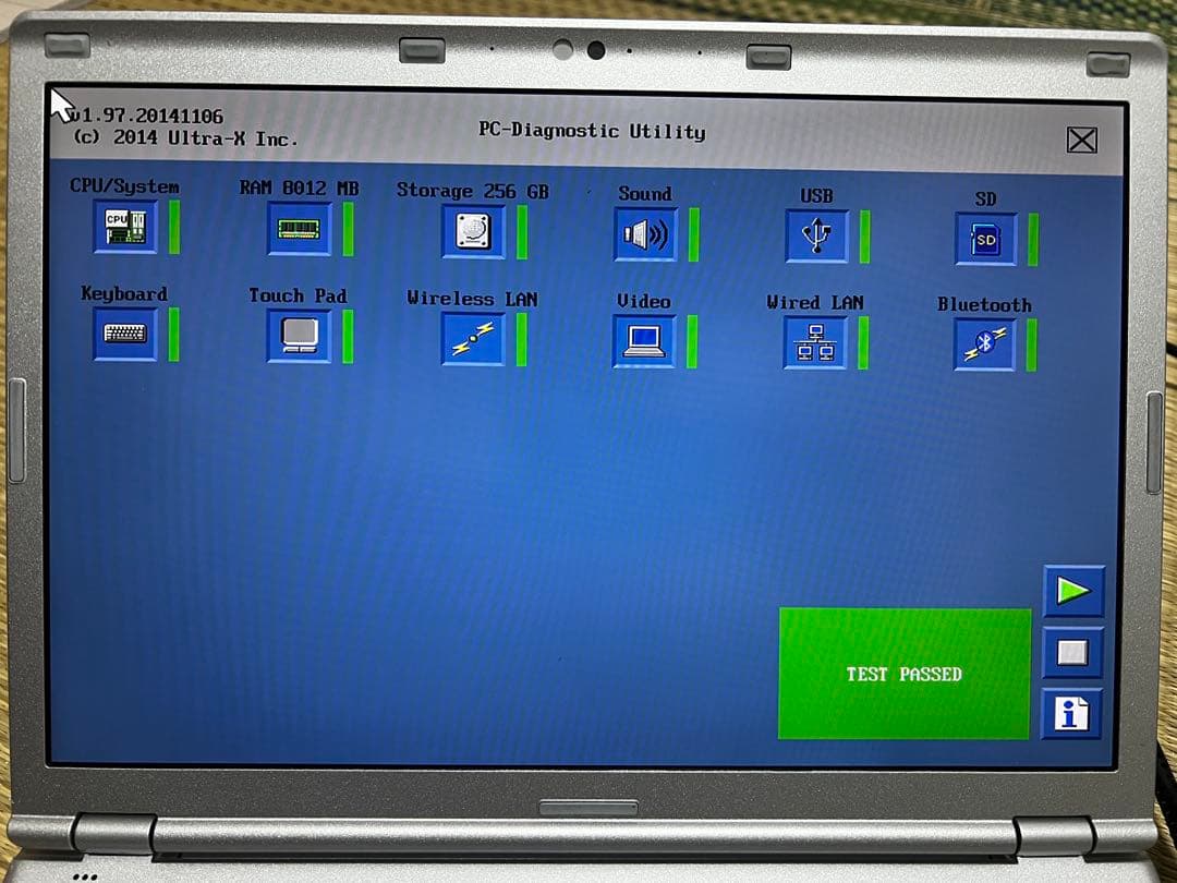 Panasonic CF-SZ6 Office2016Pro付　中古