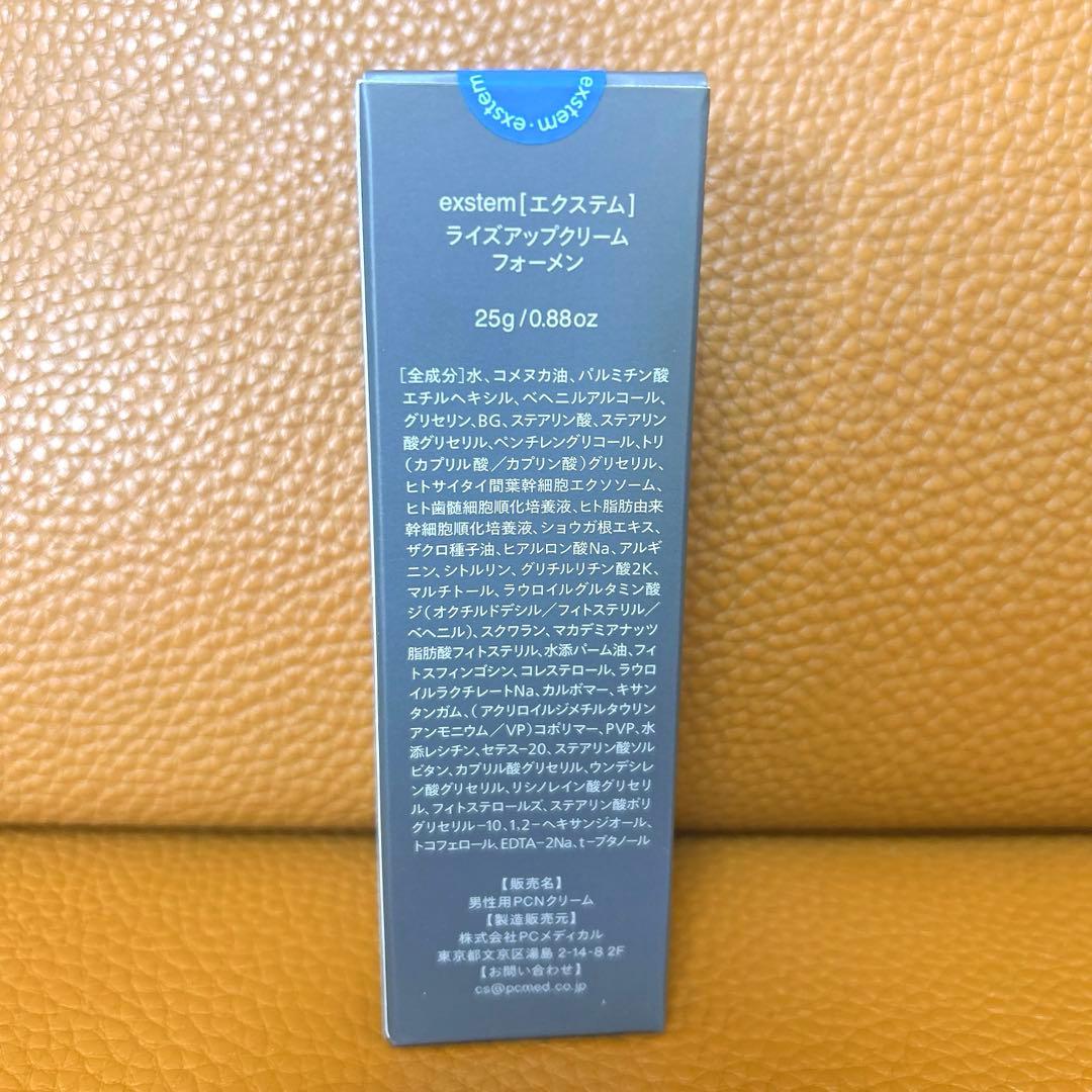 エクステム ライズアップクリーム フォーメン　25g 新品　即速発送　匿名発送