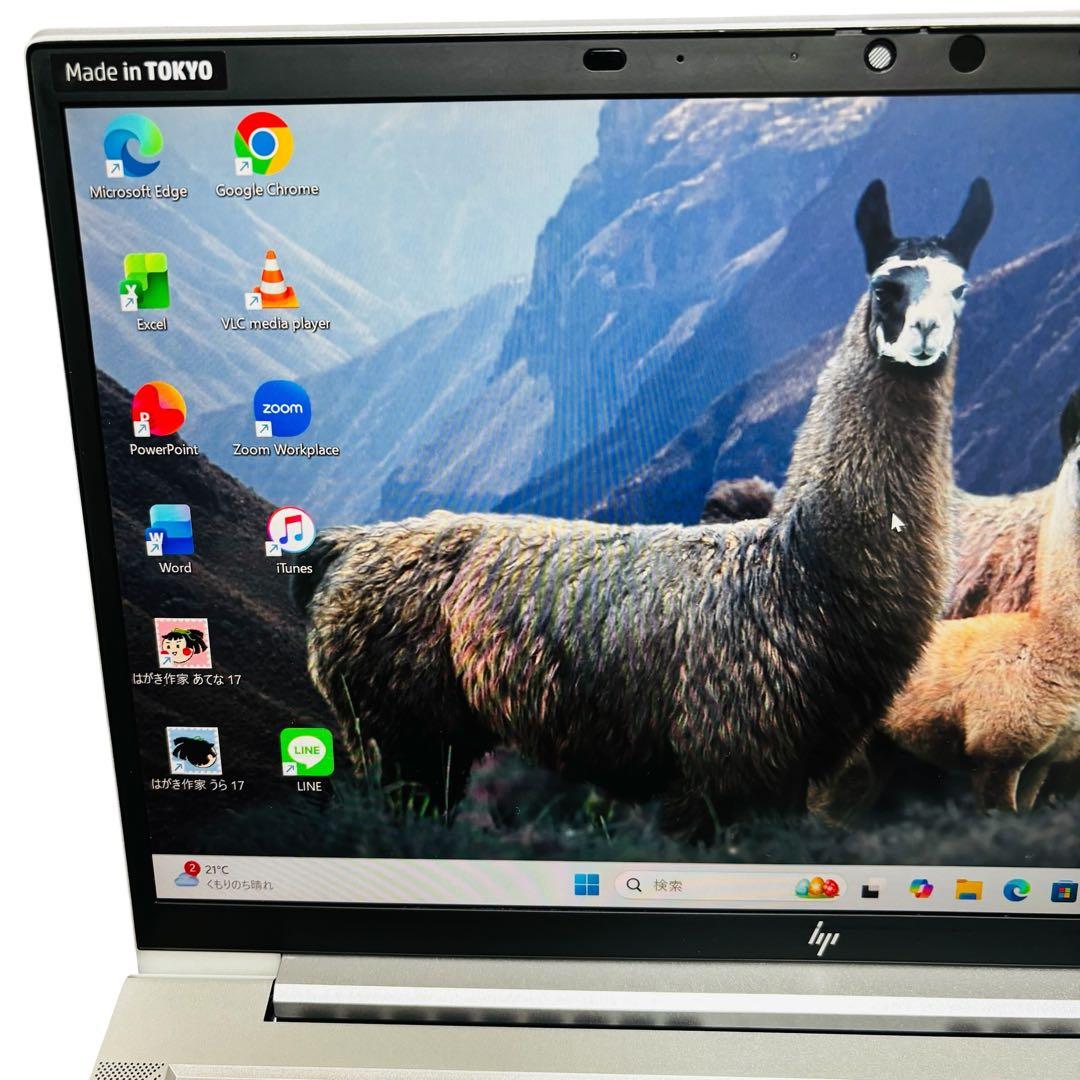 Windowsノート本体 HP 830 G8 i7 16GB SSD512GB Office2021