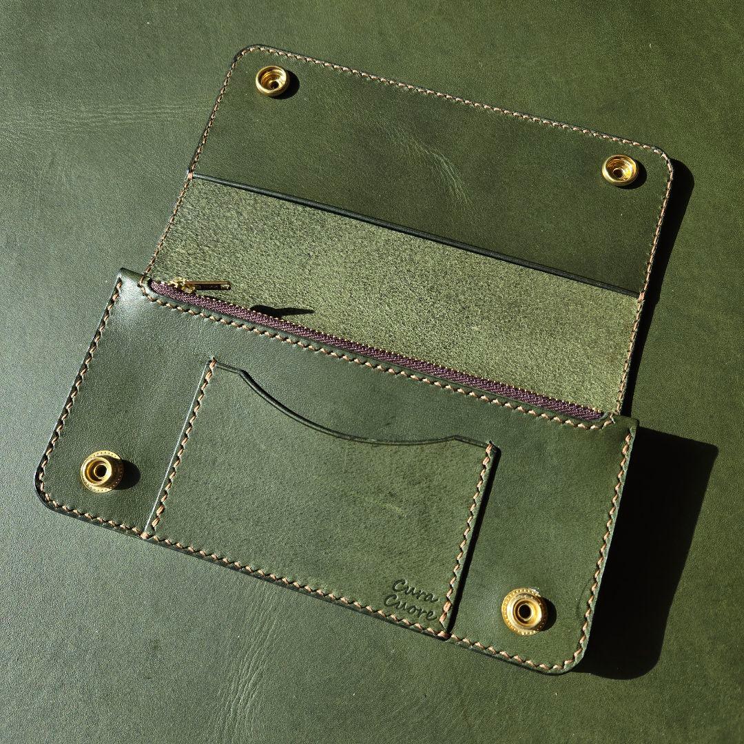 298ロング　トラッカーウォレット LINEA VASCA Liscio