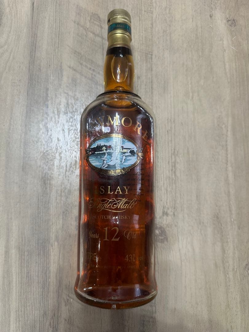 未開栓 BOWMORE ボウモア 12年 カモメラベル 1000ml
