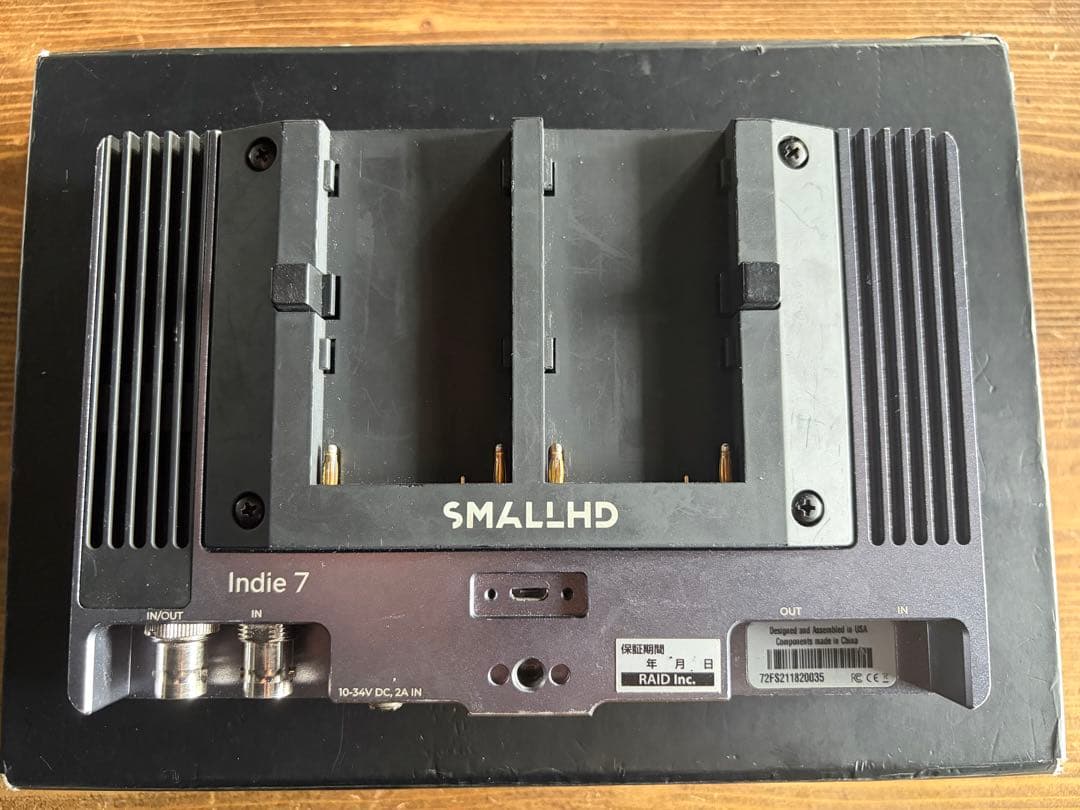 SMALLHD Indie 7 モニター