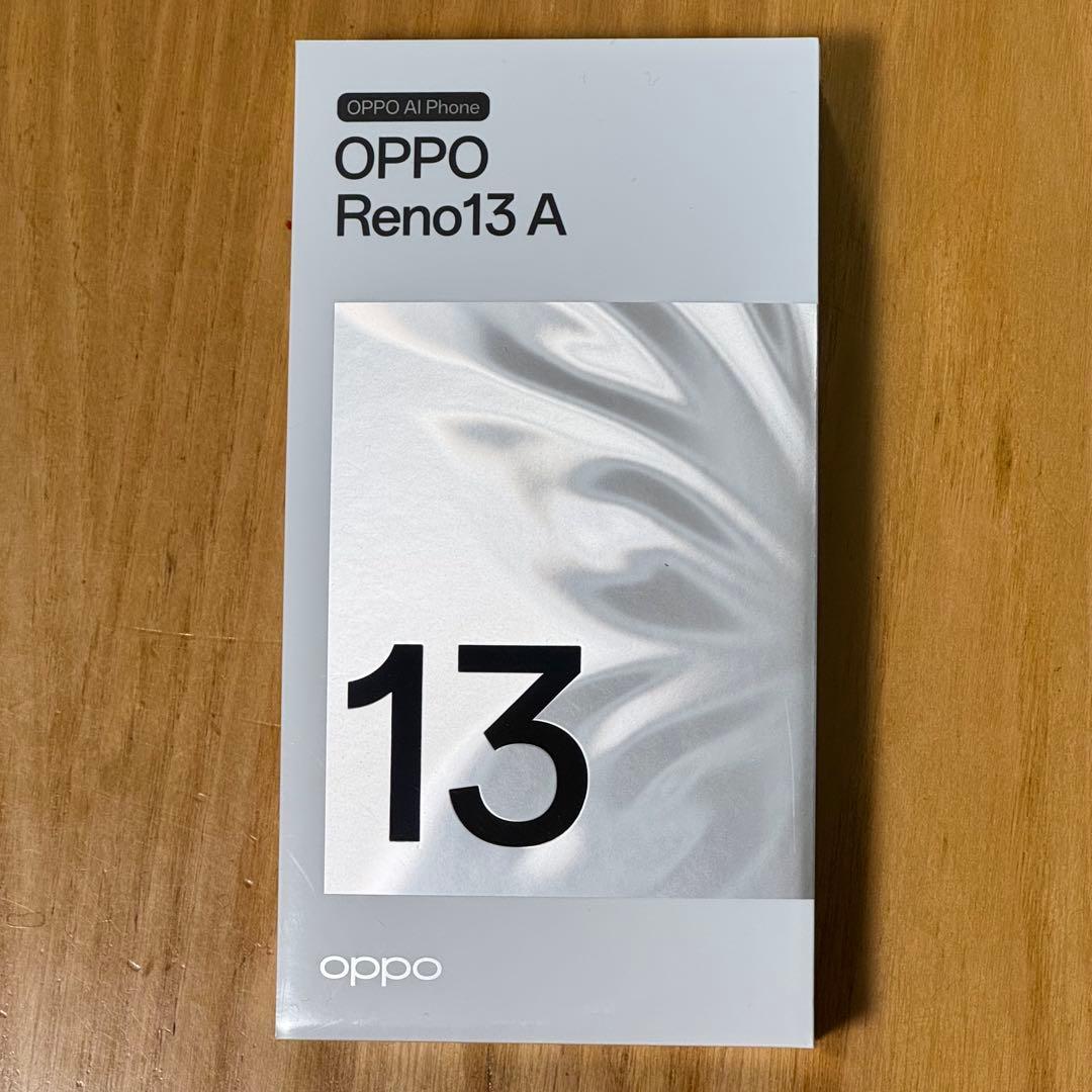 OPPO Reno 13 A 量販店版　新品未使用 ルミナスネイビー
