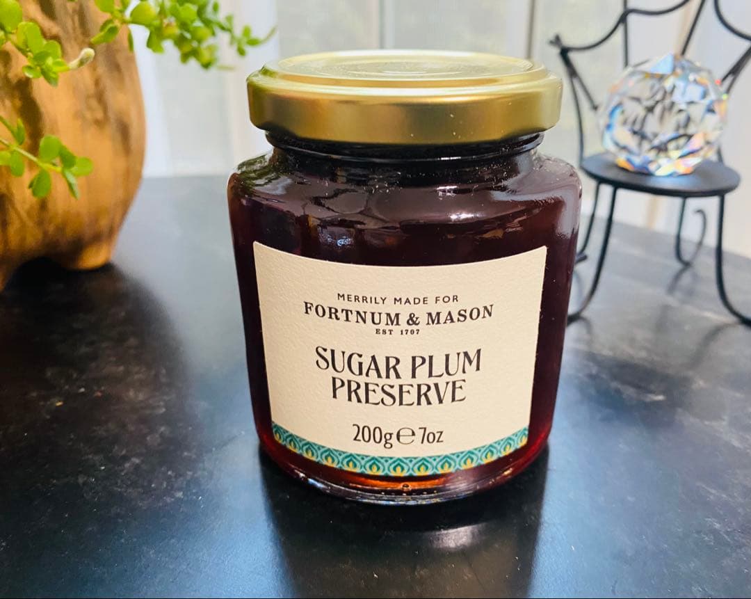 FORTNUM & MASON クリスマスブラックティーバッグ ＆プラムジャム