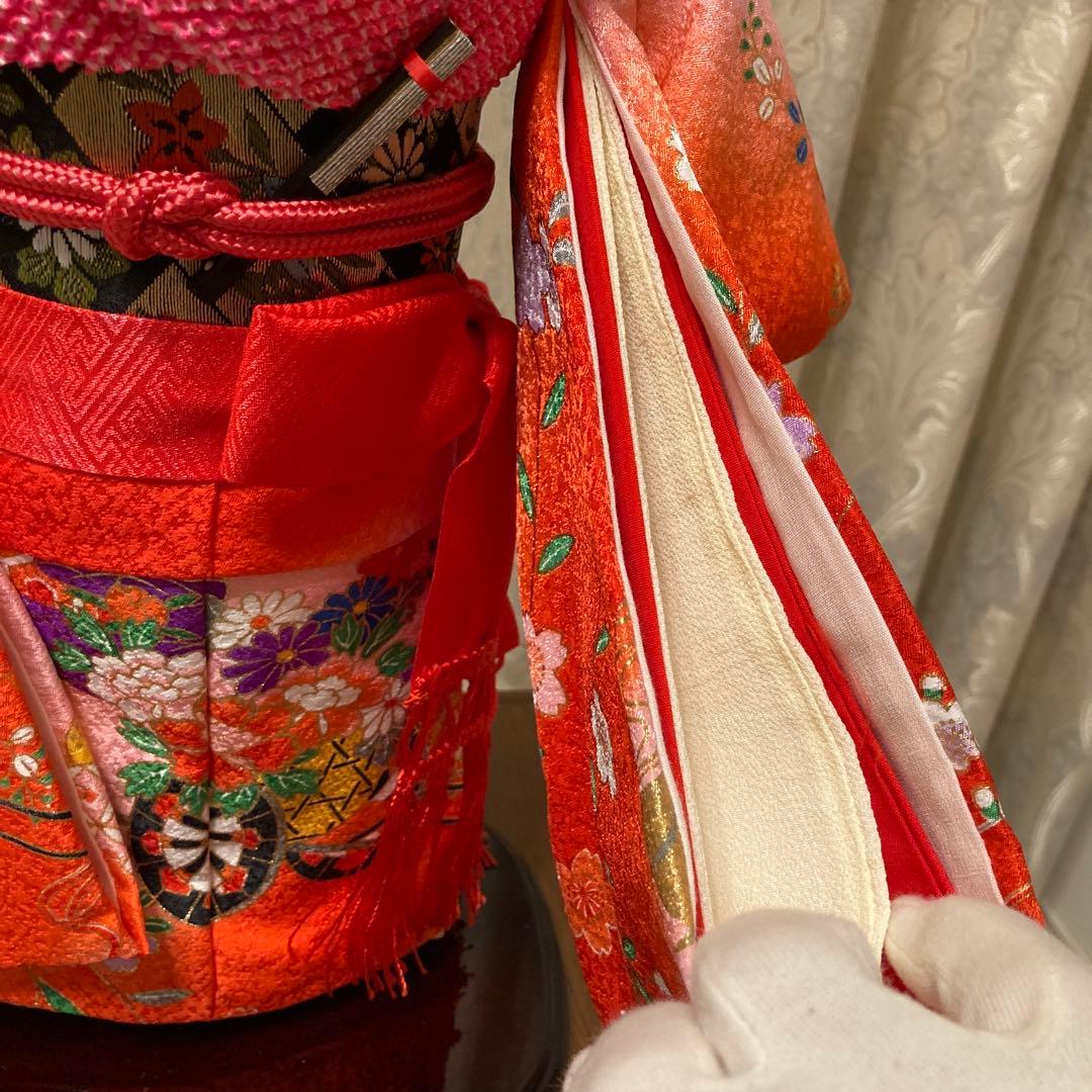 作家物/かわいい市松人形/公司作/日本製/高さ40cm/紙元箱/栞/保管状態良好