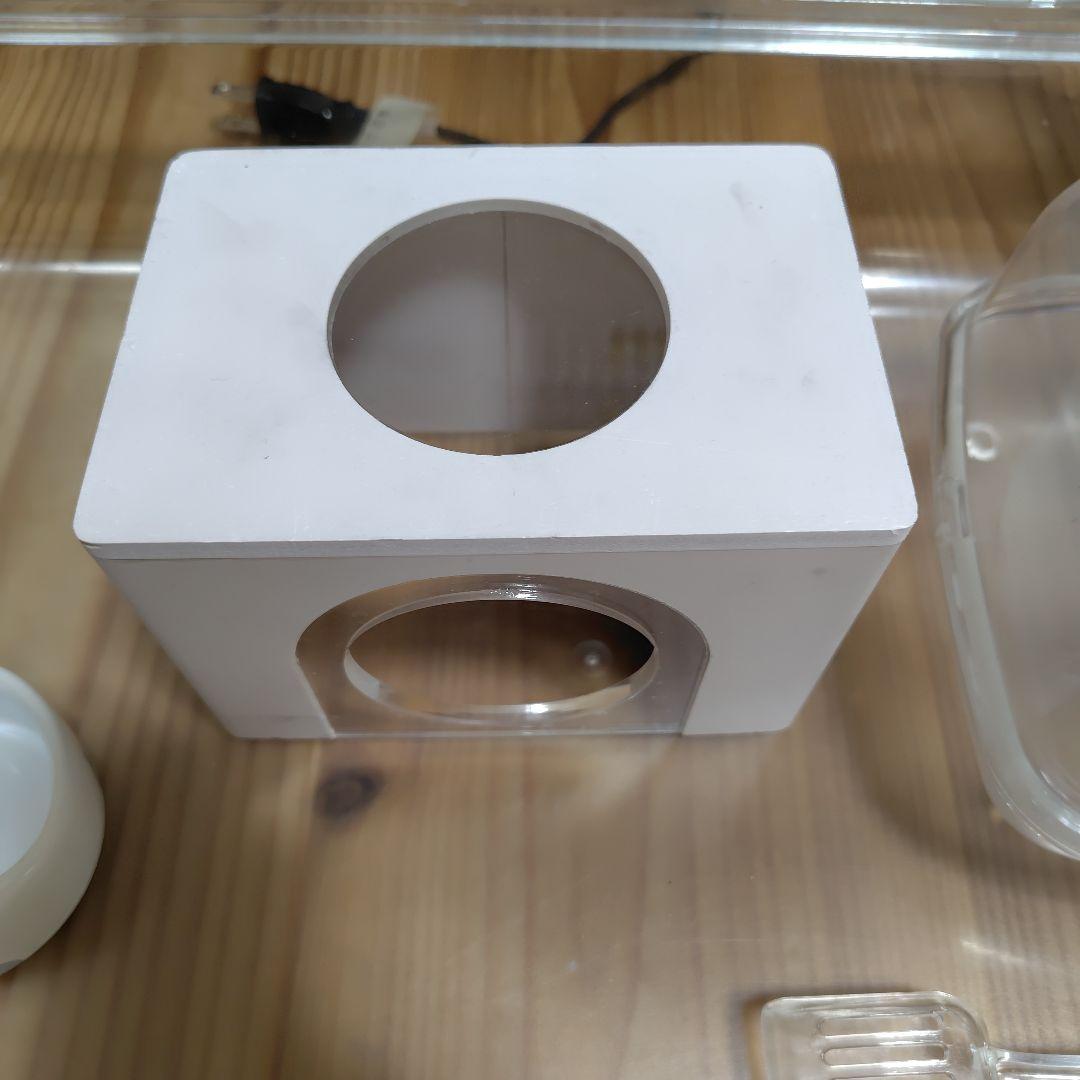 小動物用折りたたみ仕切りと容器セット＆ヒーター