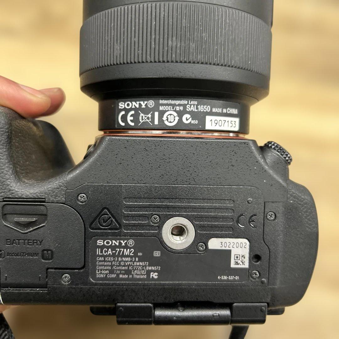 Sony ソニー　a77 II レンズキット　現状品動作未確認