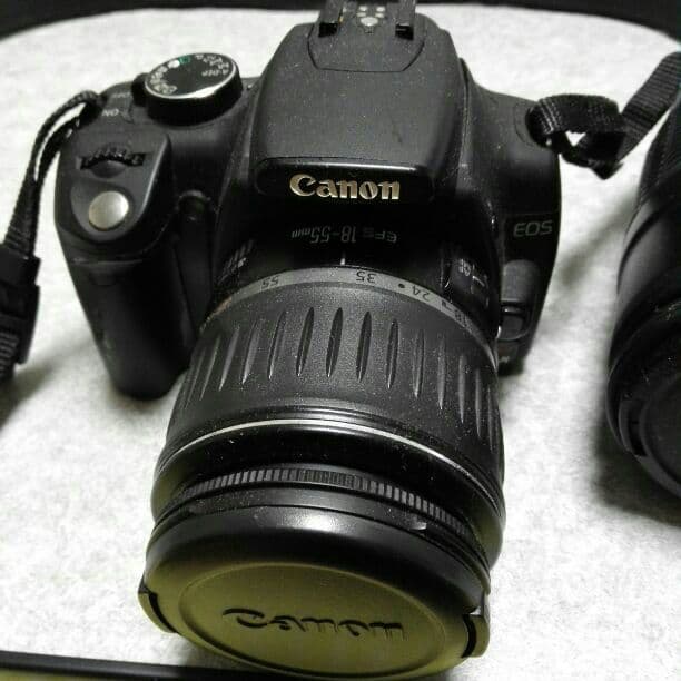 一眼レフ　canon