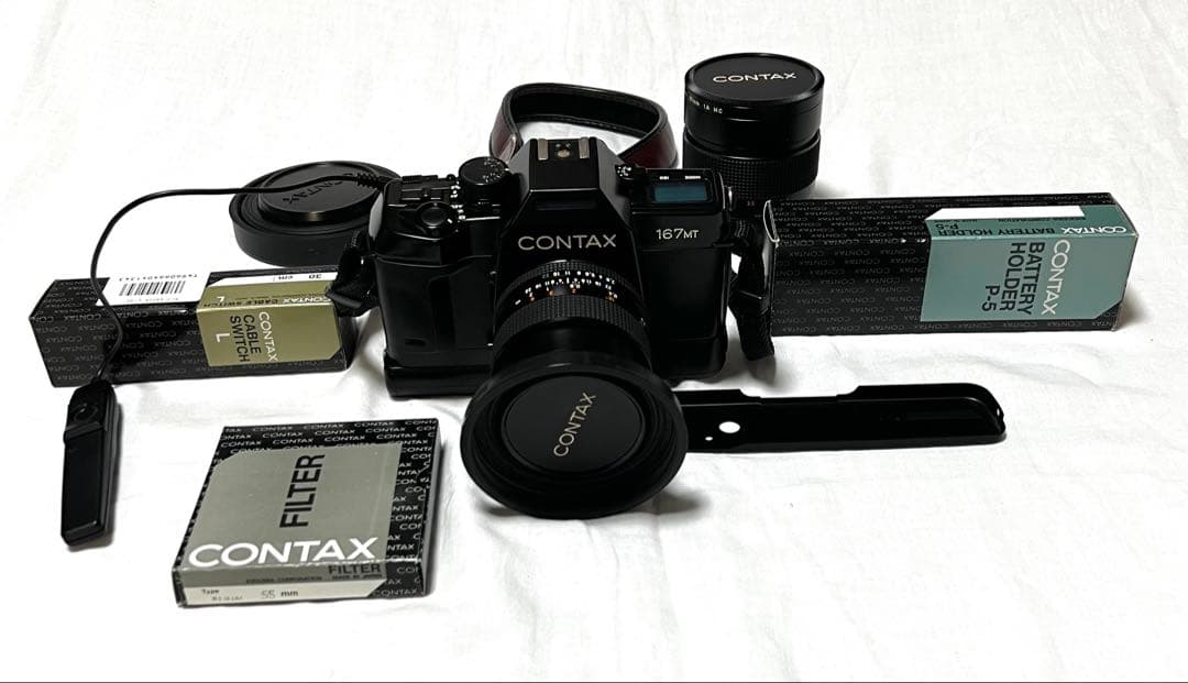 連休値下げ⁉️CONTAX 167MT 、85/1.4 難あり値下げ