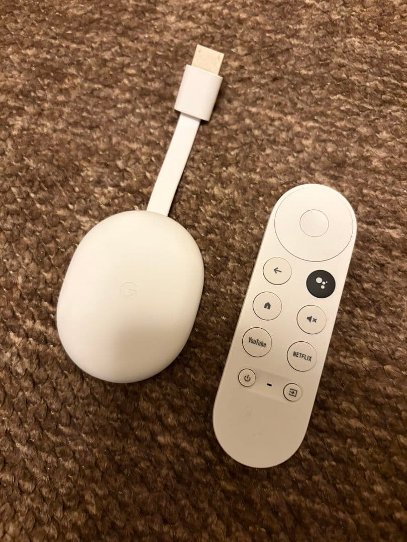 Chromecast with Google TV HD ホワイト G454V