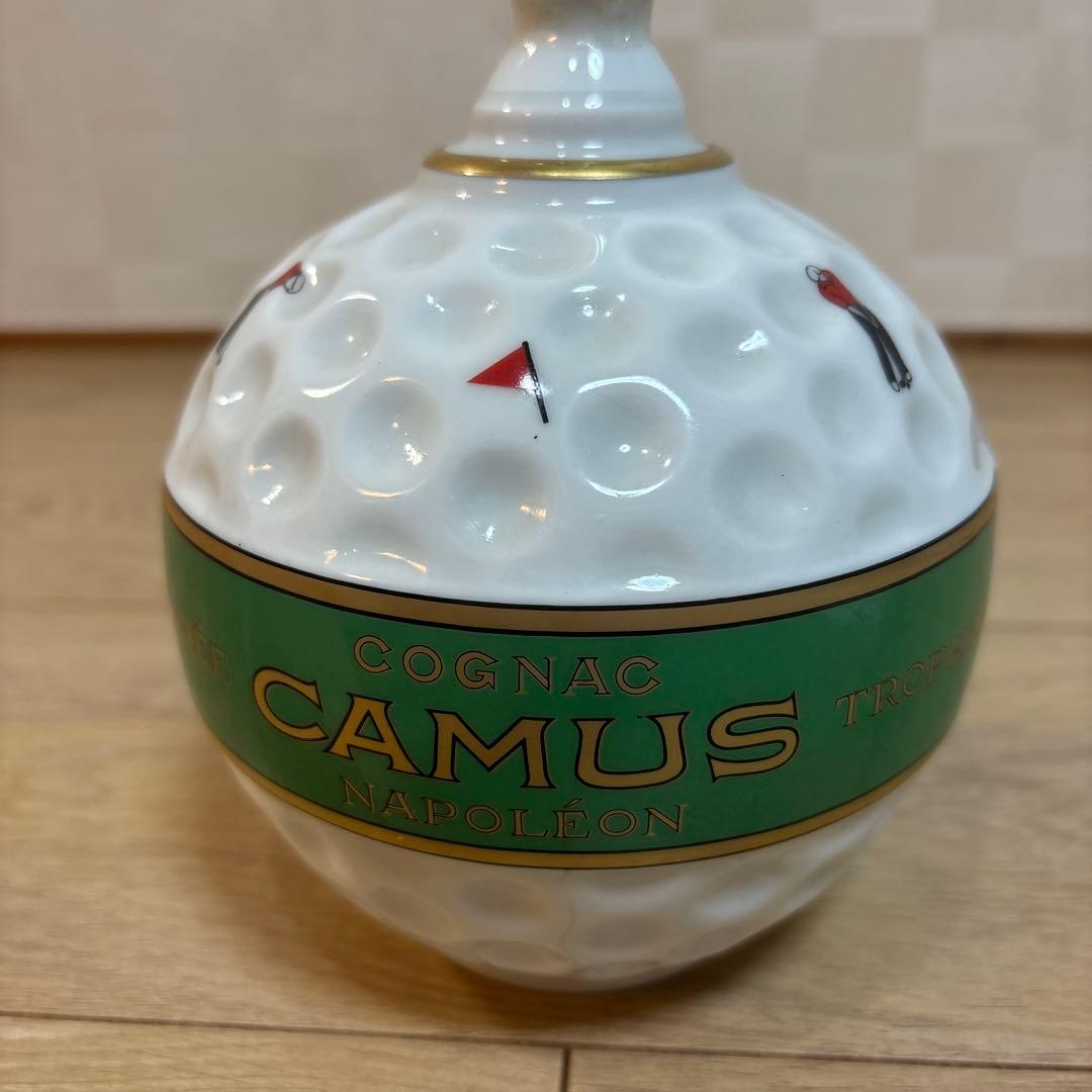 【古酒・未開栓】 CAMUSカミュナポレオン トロフィーゴルフボール　コニャック