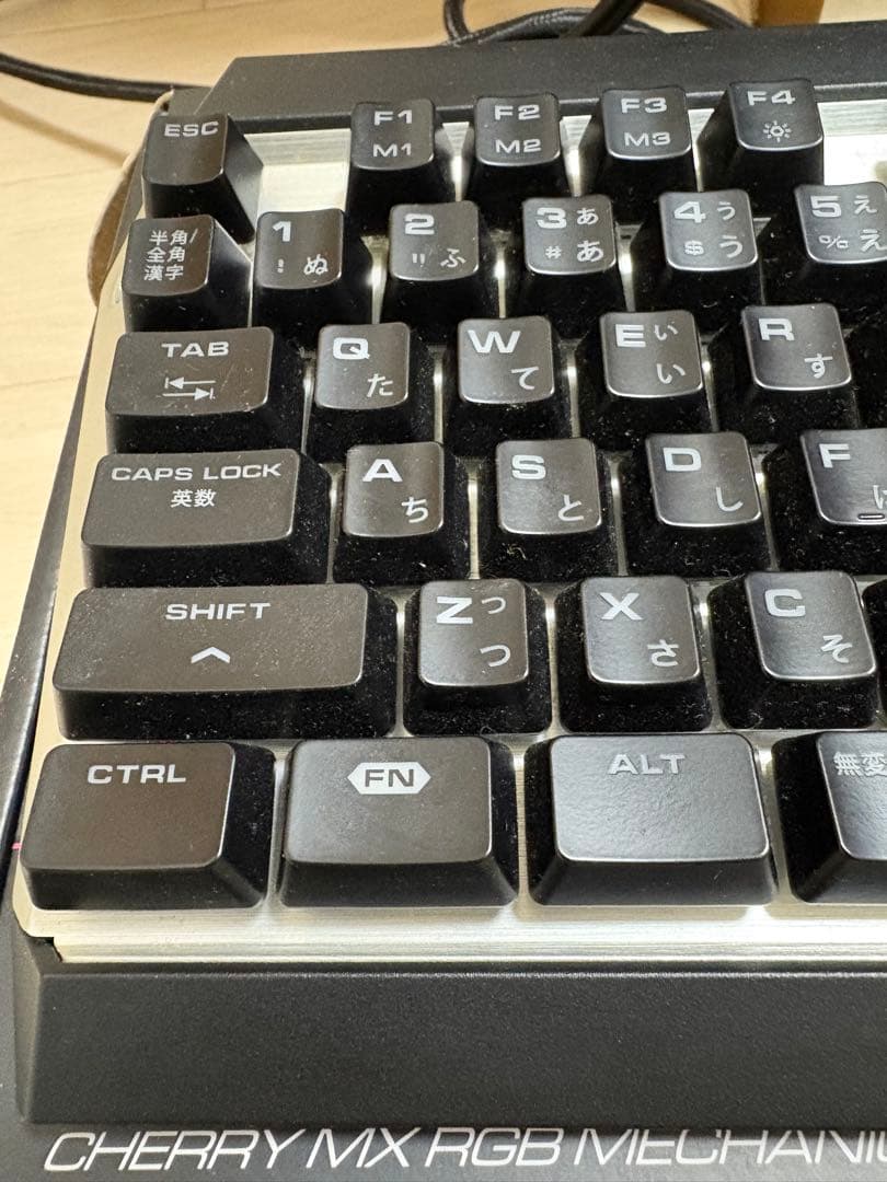 cougar ゲーミングキーボード HAGANE 青軸 動作確認
