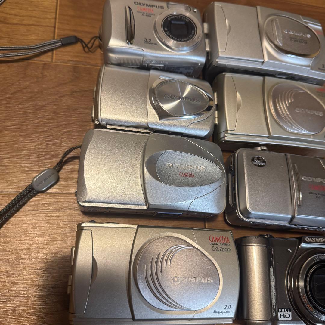 ジャンク 8台セット OLYMPUS デジタルカメラ デジカメ
