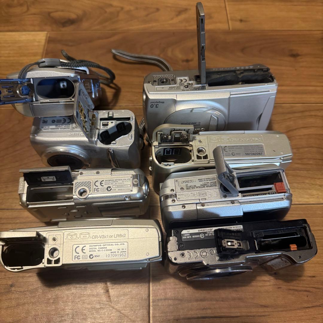 ジャンク 8台セット OLYMPUS デジタルカメラ デジカメ