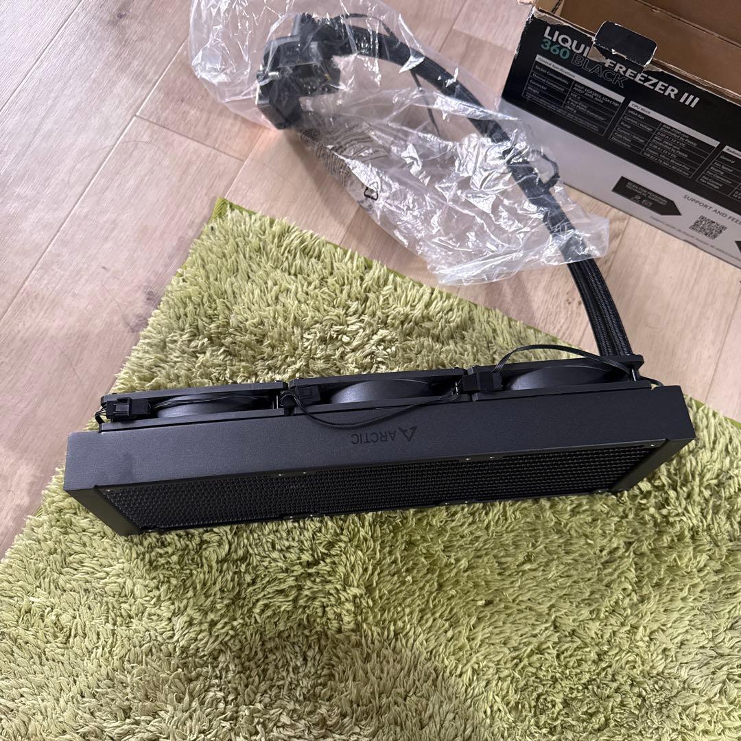 PC用ファン・クーラー ARCTIC LIQUID FREEZER III 360 BLACK