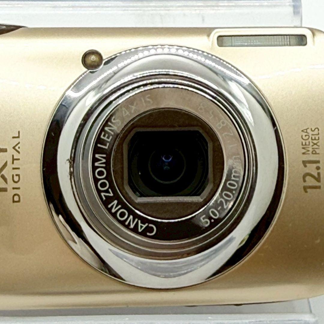 【美品】Canon IXY 510 IS コンデジ ゴールド 充電器付