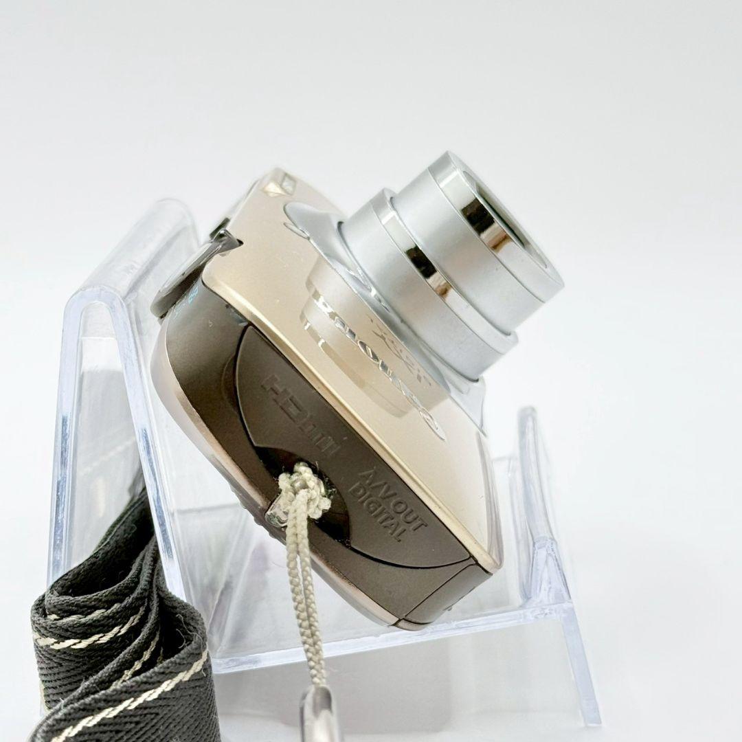 【美品】Canon IXY 510 IS コンデジ ゴールド 充電器付