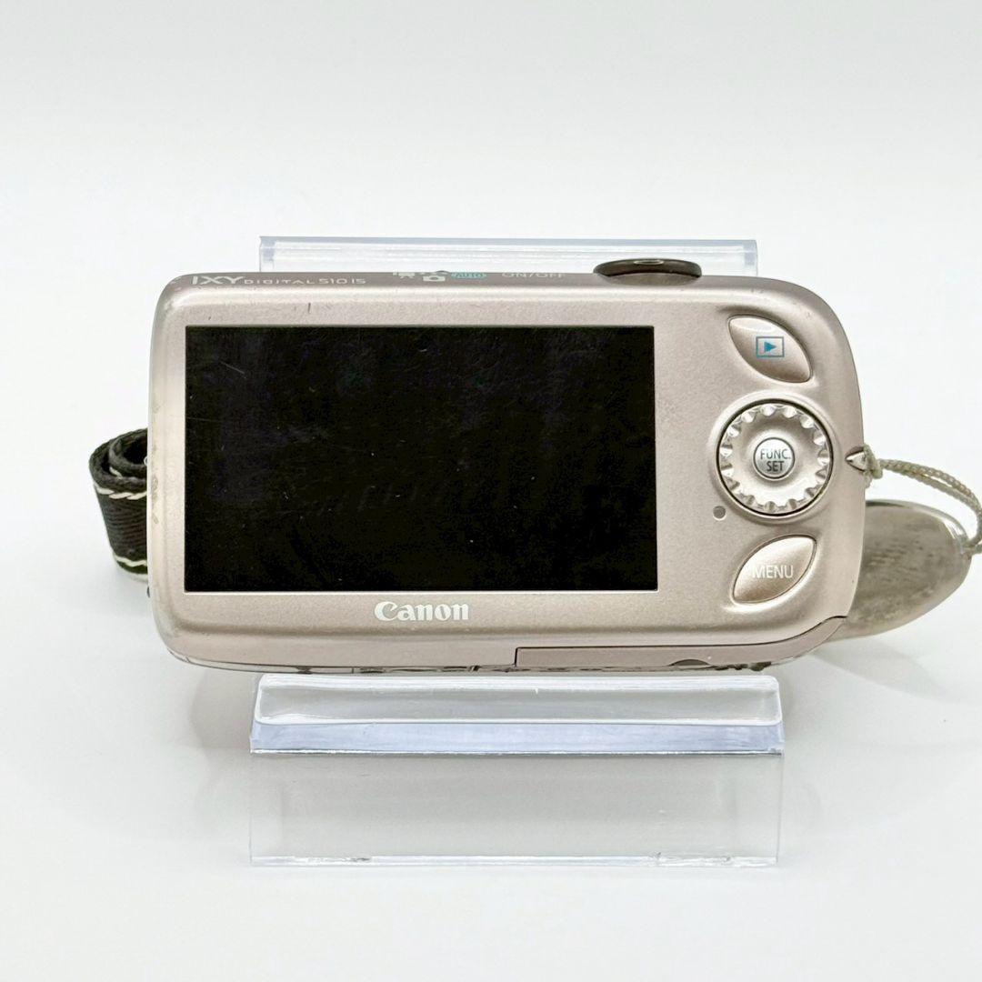 【美品】Canon IXY 510 IS コンデジ ゴールド 充電器付