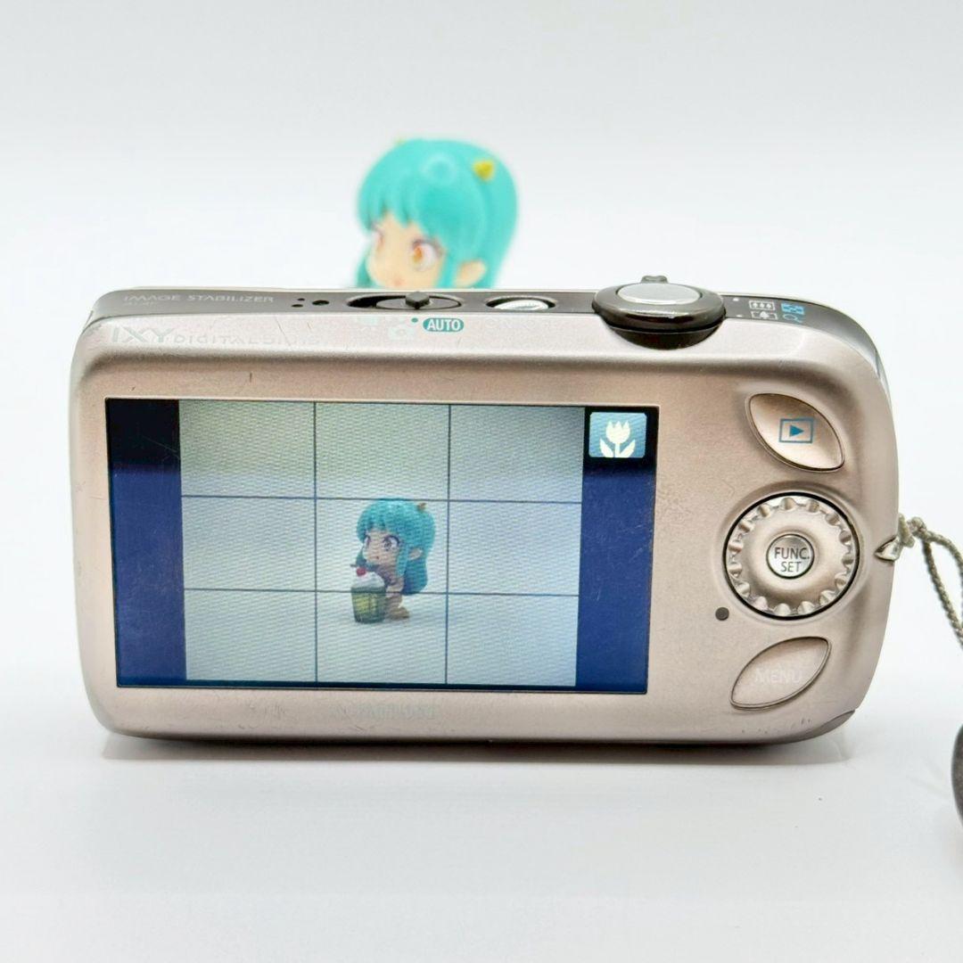 【美品】Canon IXY 510 IS コンデジ ゴールド 充電器付