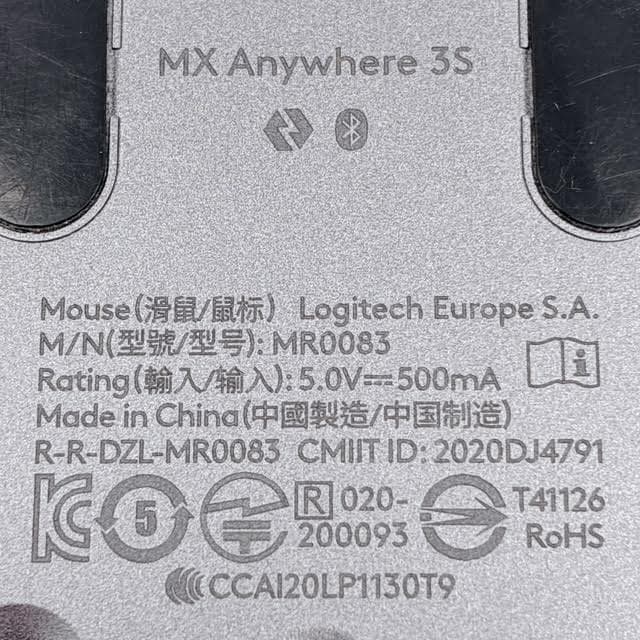 【未使用級】Logicool MX Anywhere 3S コンパクトワイヤレス
