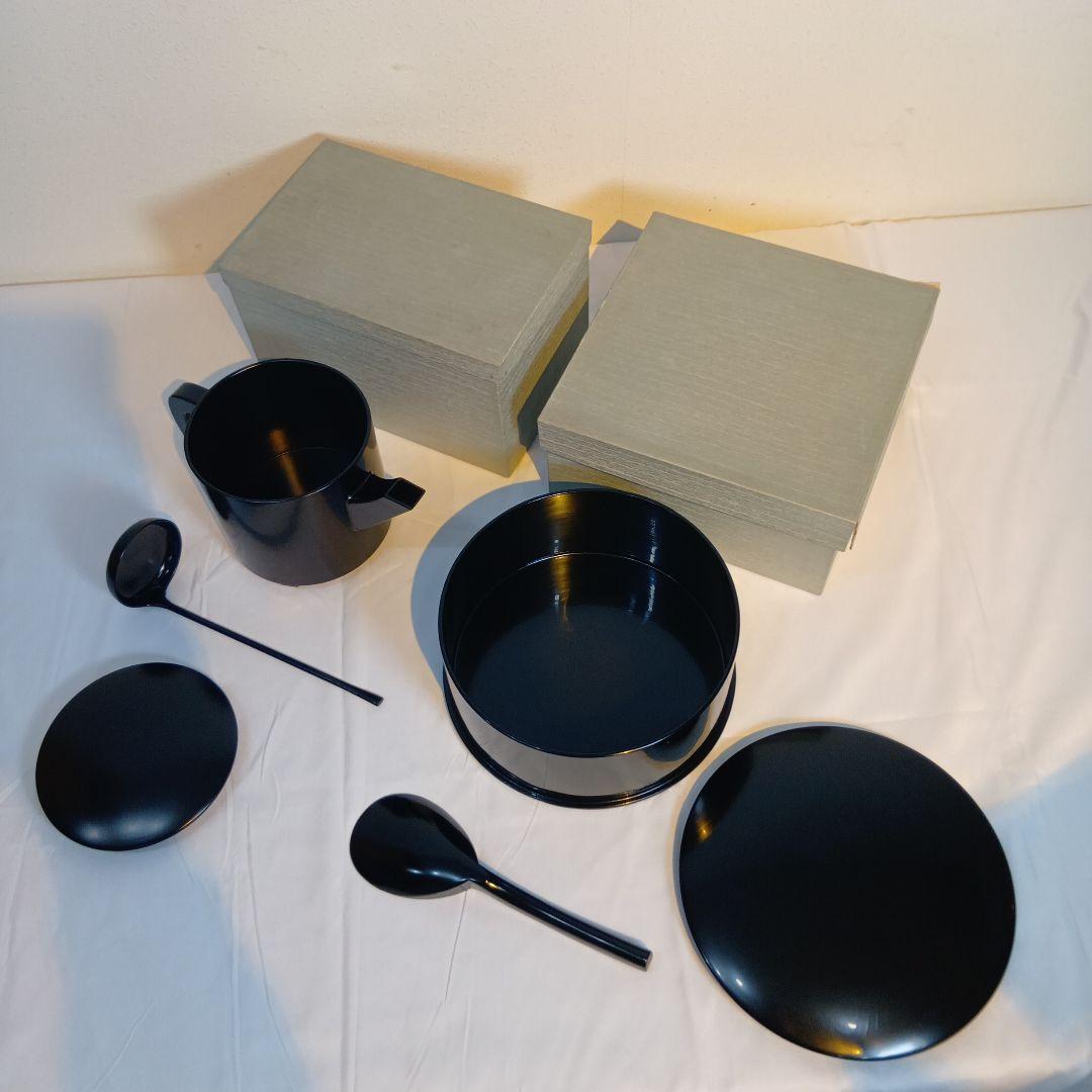 茶道具　木製漆塗　懐石道具一式