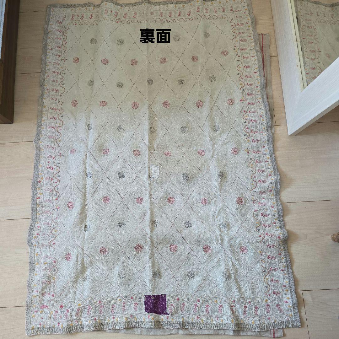 Super Rare Embroidered Vintage ラリーキルト