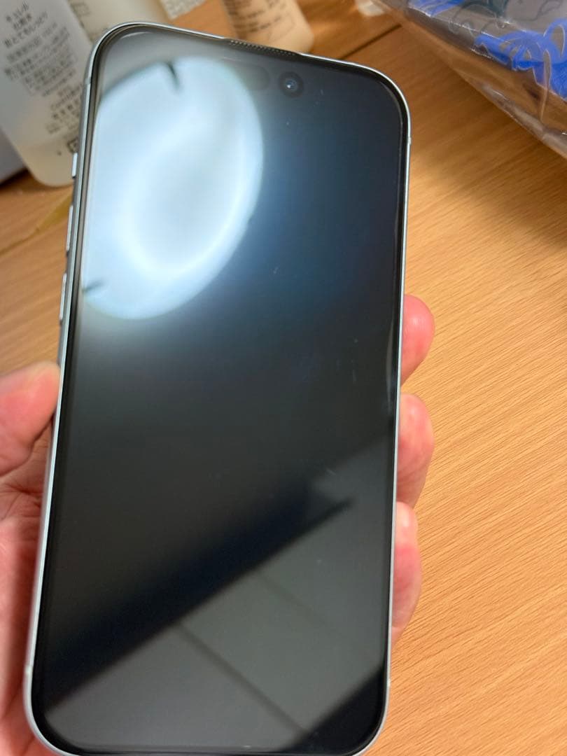 iPhone 15 ブルー 128GB SIMフリー ケース付き