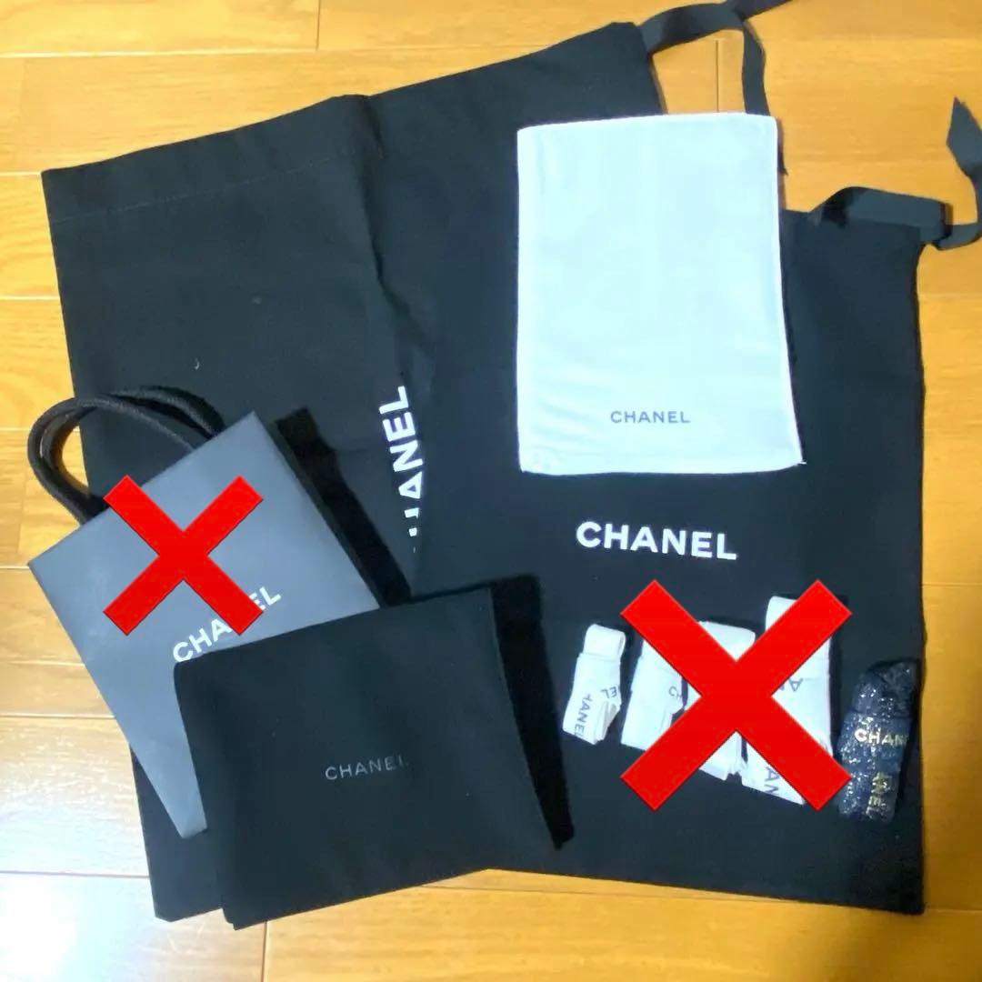 CHANEL ショッパー1枚 保存袋4枚 空箱6箱 リボン5本 バンド1本
