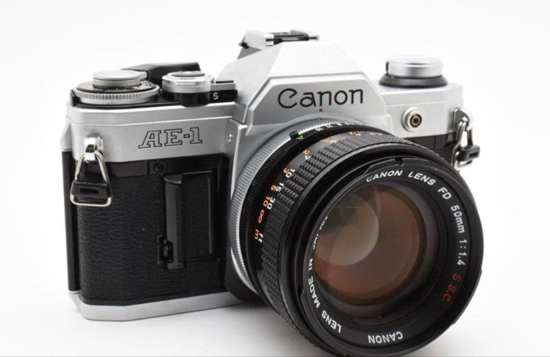 【動作好調】 Canon AE-1 50mm F1.4 フィルムカメラ