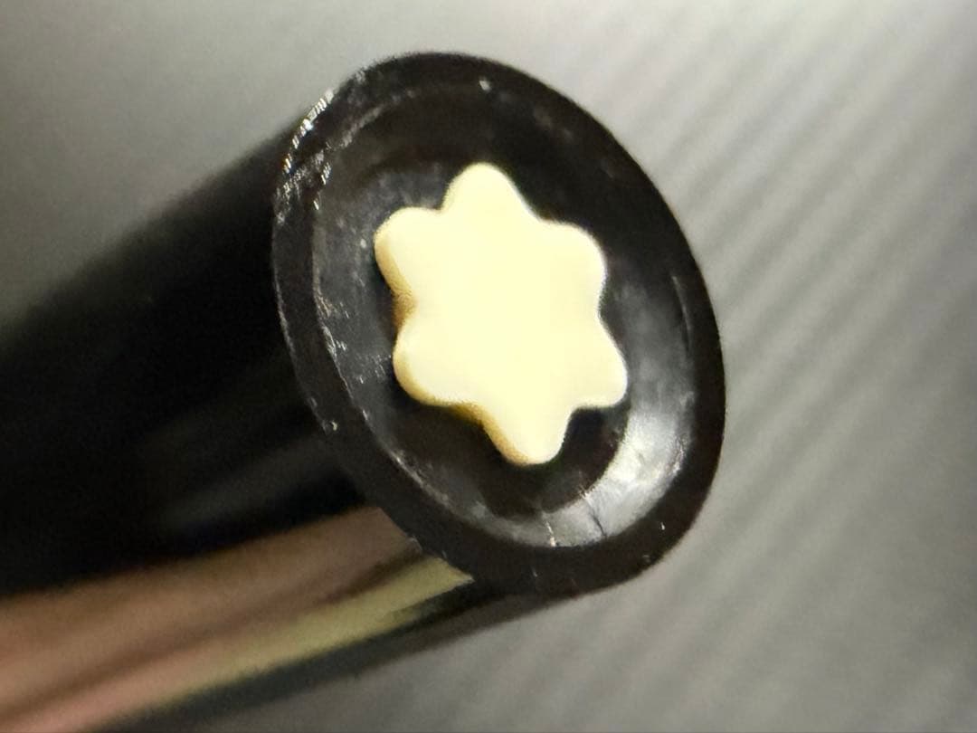 極美品 モンブラン No.221 ブラック F 細字 万年筆