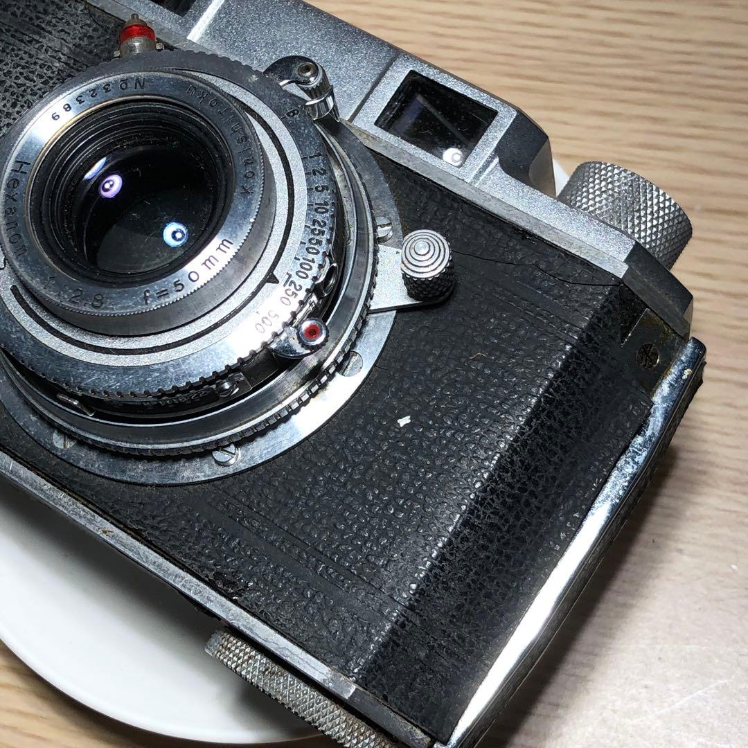 ケース付き　konica HEXANON 50mm f2.8