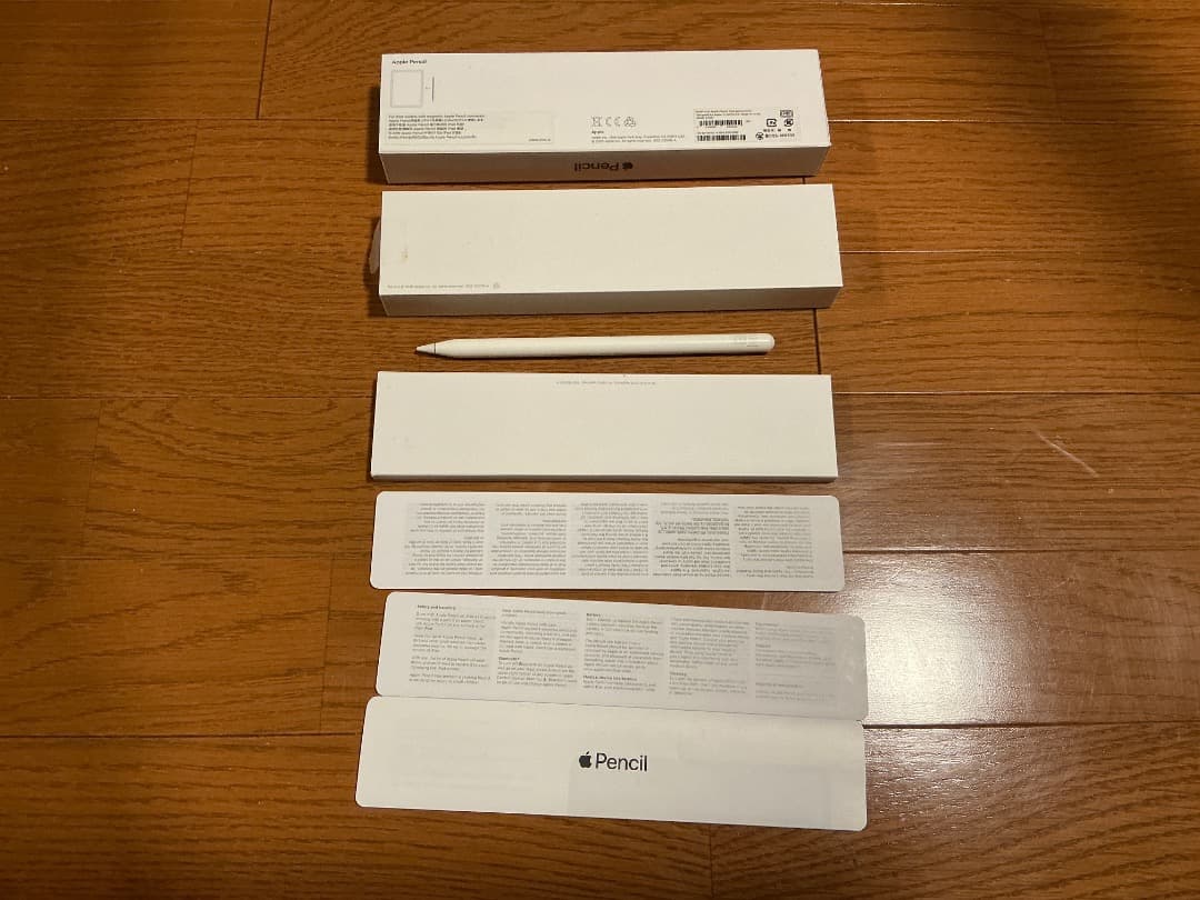 美品 Apple Pencil (第2世代) ホワイト 箱付 動作確認済み