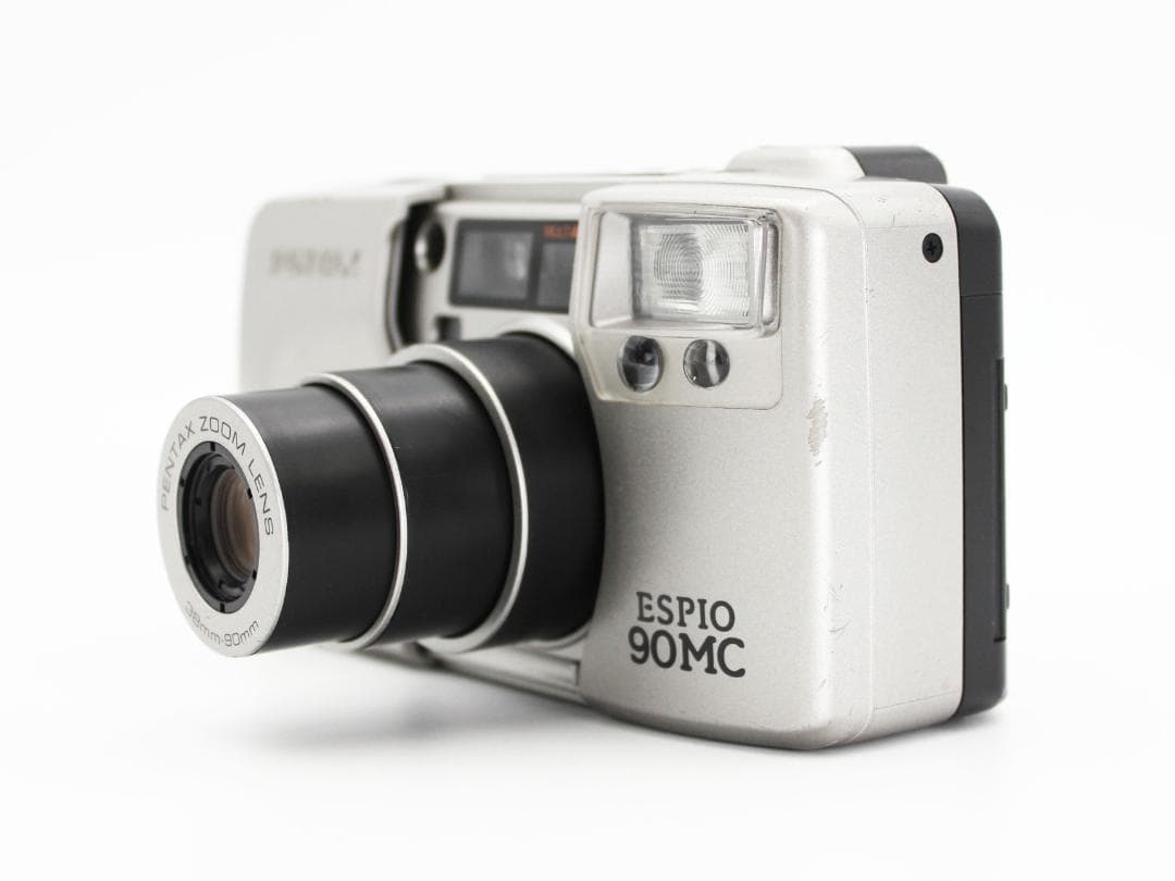 【動作品】PENTAX ESPIO 90MC シルバー ズームカメラ