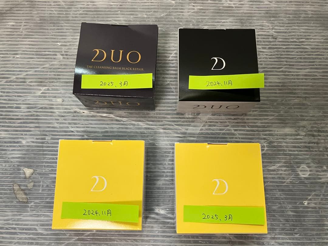 新品未使用　DUO デュオ　クレンジング　4個まとめ　パック　付き