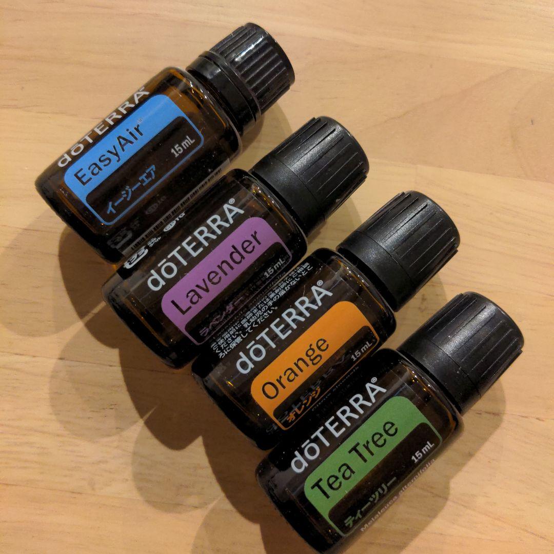 monaco　ドテラ　doTERRA　エッセンシャルオイル4点　新品未開封