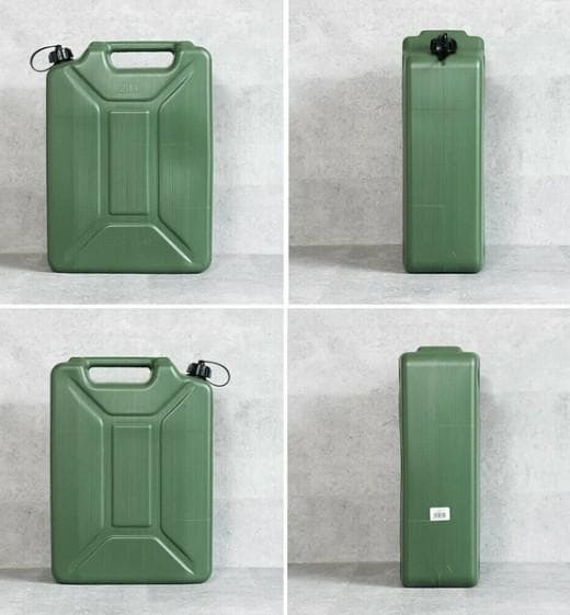 実物 新品 チェコ軍 1943年 ガソリン 携行缶 20L ノズル付 ジェリ缶