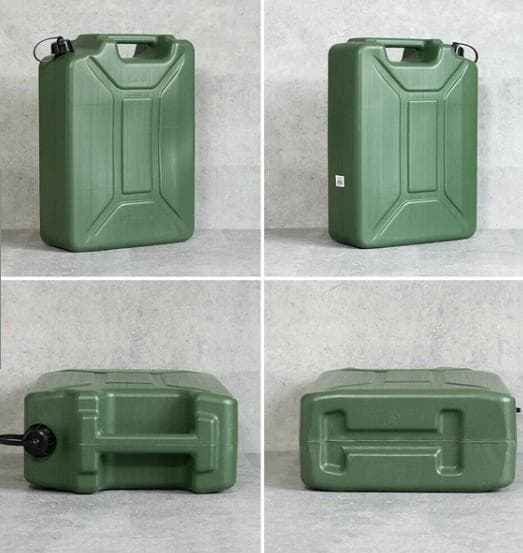 実物 新品 チェコ軍 1943年 ガソリン 携行缶 20L ノズル付 ジェリ缶