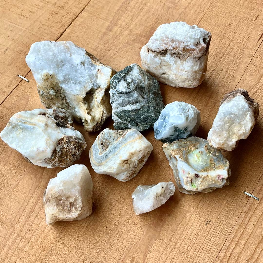 鹿児島県　串木野鉱山　金鉱石　水晶　セット