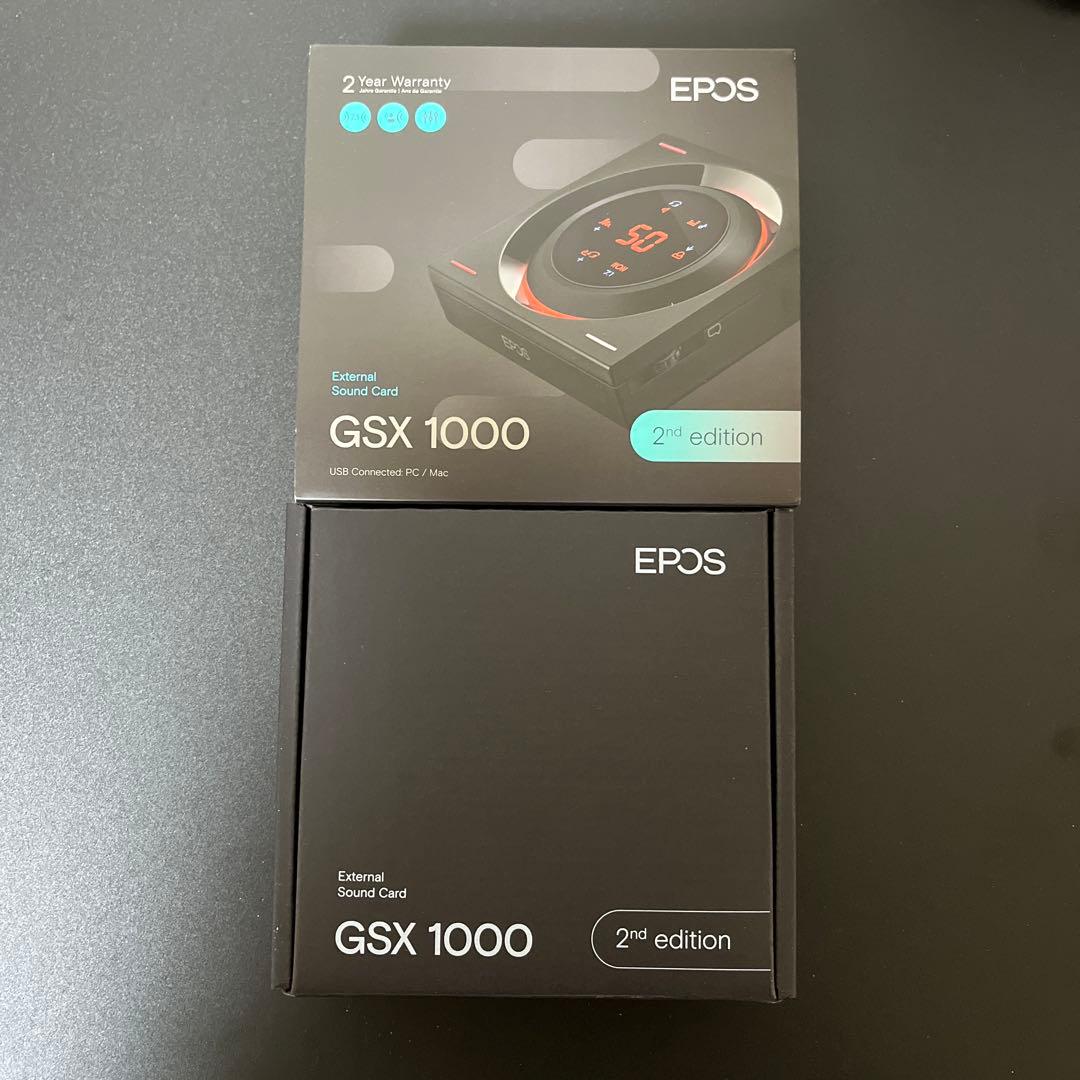 EPOS GSX 1000 2nd edition 外部サウンドカード