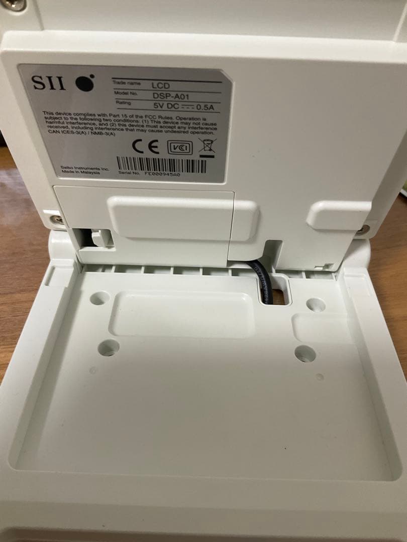 セイコーインスツル SⅡ カスタマーディスプレイ DSP-A01 程度良好