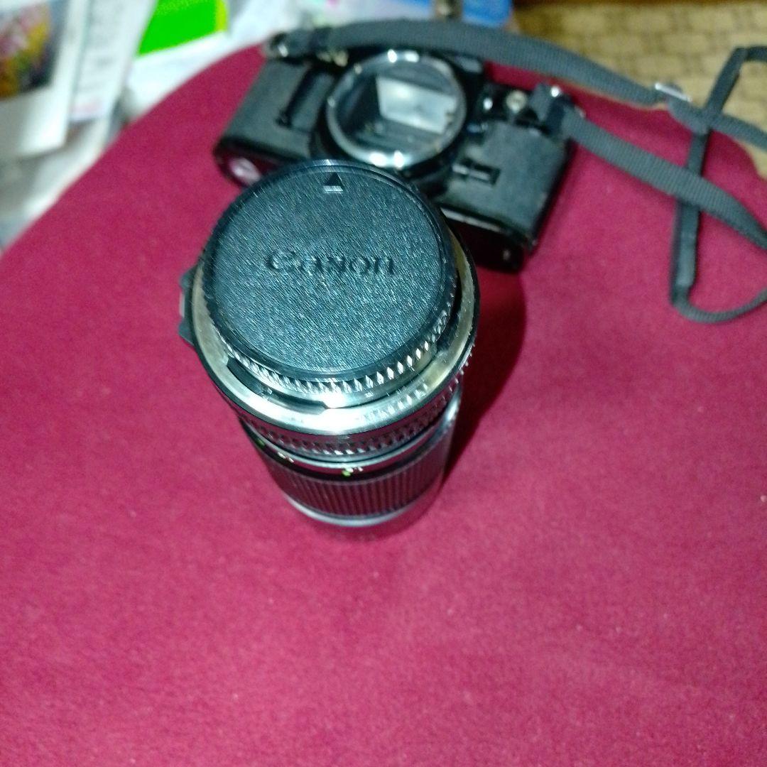 Canon AE-1 フィルムカメラ 70-150mmレンズ付き　動作未確認