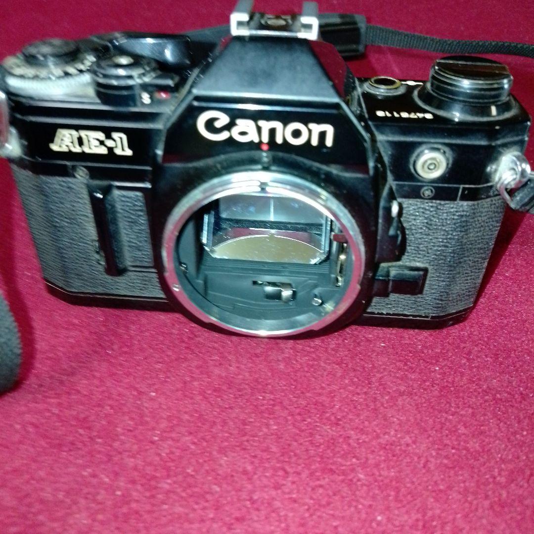 Canon AE-1 フィルムカメラ 70-150mmレンズ付き　動作未確認