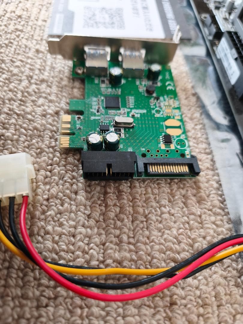 【動作順調】ASUS PRIME B550M-A（USB3.0増設カード付）