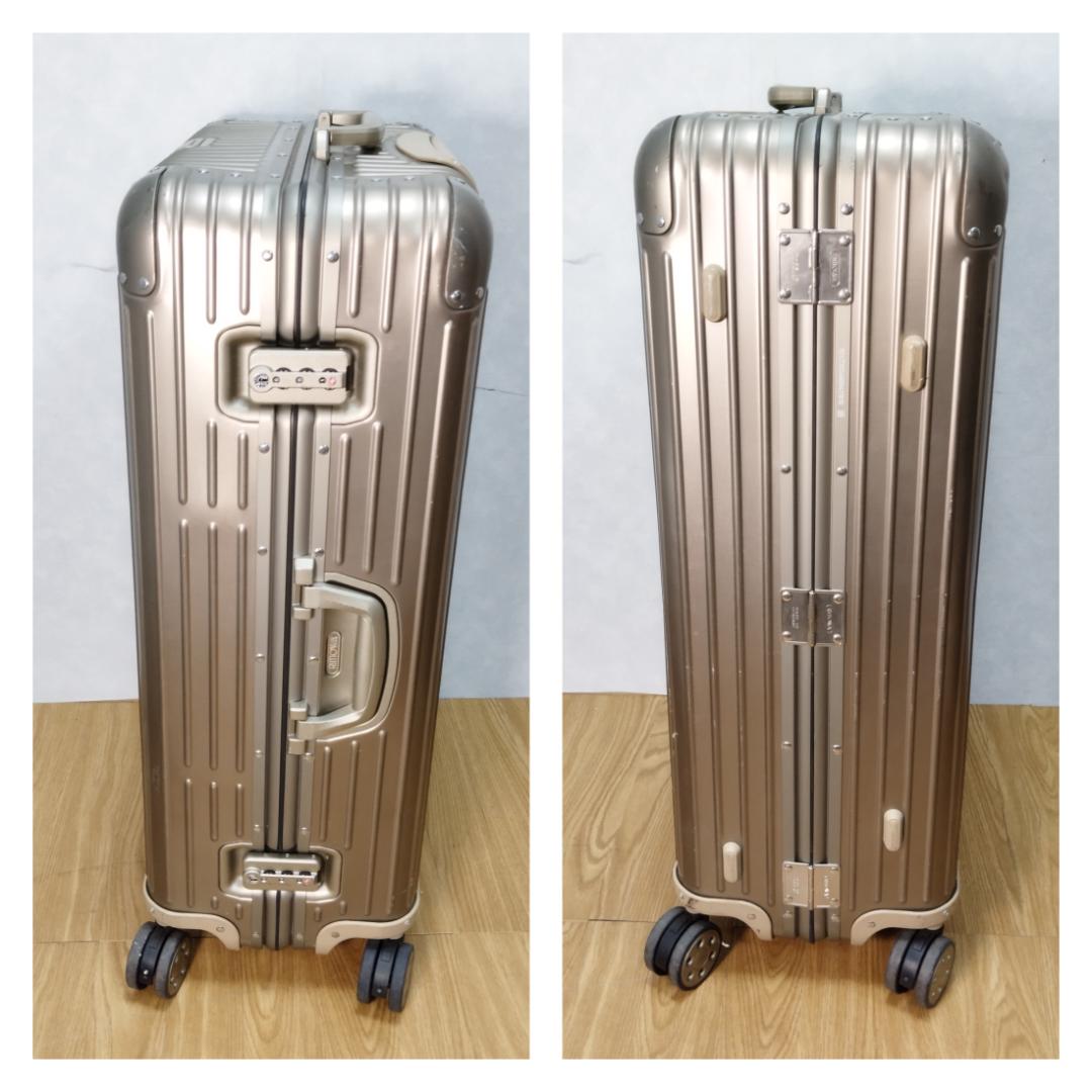Y☆857 RIMOWA スーツケース TOPAS TITANIUM